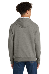District  Perfect Tri  French Terry Hoodie - Grey Frost Back