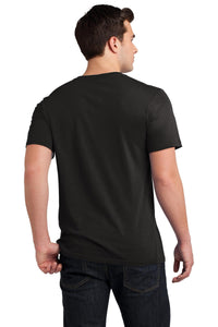 DISCONTINUED District Young Mens Soft Wash Crew Tee - Black Back