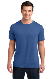 DISCONTINUED District Young Mens Soft Wash Crew Tee - Maritime Blue