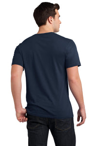DISCONTINUED District Young Mens Soft Wash Crew Tee - New Navy Back