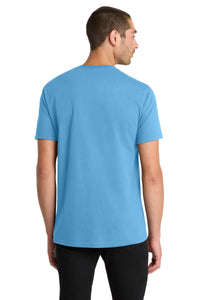 District The Concert Tee DT5000 - Aquatic Blue Back