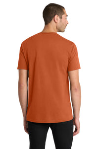 District The Concert Tee DT5000 - Deep Orange Back