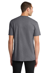 District The Concert Tee DT5000 - Heathered Charcoal Back