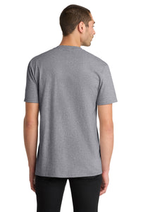 District The Concert Tee DT5000 - Heather Grey Back