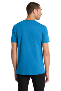 District The Concert Tee DT5000 - Neon Blue Back