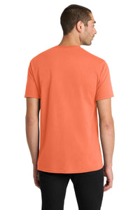 District The Concert Tee DT5000 - Neon Orange Back