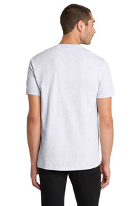 District The Concert Tee DT5000 - White Heather Back