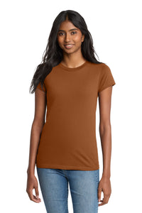 District Women's Fitted The Concert Tee DT5001 - Burnt Orange