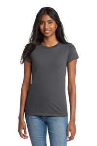 District Women's Fitted The Concert Tee DT5001 - Charcoal