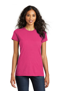 District Women's Fitted The Concert Tee DT5001 - Dark Fuchsia