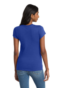 District Women's Fitted The Concert Tee DT5001 - Deep Royal Back