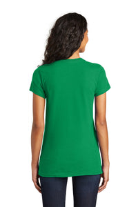 District Women's Fitted The Concert Tee DT5001 - Kelly Green Back