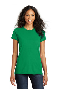 District Women's Fitted The Concert Tee DT5001 - Kelly Green