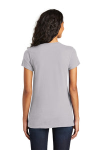 District Women's Fitted The Concert Tee DT5001 - Silver Back
