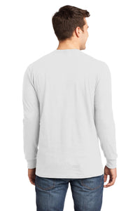 District - Young Mens The Concert Tee Long Sleeve - White Back