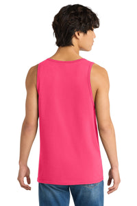 District The Concert Tank - Neon Pink Back