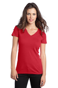 DISCONTINUED District - Juniors The Concert Tee V-Neck - New Red