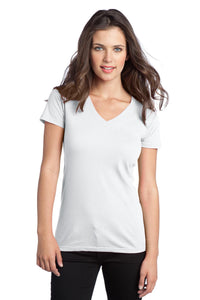DISCONTINUED District - Juniors The Concert Tee V-Neck - White