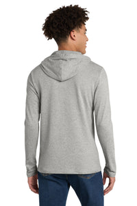 District  Featherweight French Terry  Hoodie DT571 - Light Heather Grey Back