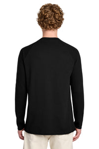 District Featherweight French Terry Long Sleeve Crewneck DT572 - Black Back
