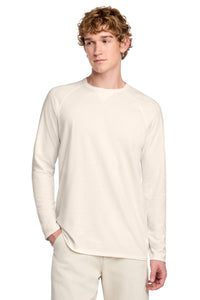 District Featherweight French Terry Long Sleeve Crewneck DT572 - Gardenia