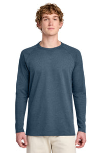District Featherweight French Terry Long Sleeve Crewneck DT572 - Washed Indigo