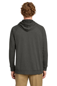 District Featherweight French Terry Full-Zip Hoodie DT573 - Washed Coal Back