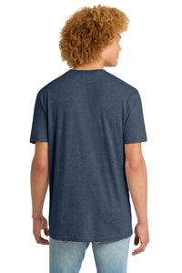 District Very Important Tee with Pocket - Heathered Navy Back