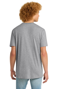 District Very Important Tee with Pocket - Light Heather Grey Back