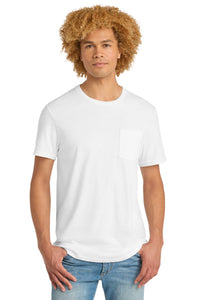 District Very Important Tee with Pocket - White