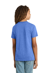 District Youth Very Important Tee - Heathered Royal Back