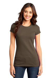 District Women's Fitted Very Important Tee - Brown