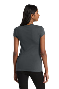 District Women's Fitted Very Important Tee - Charcoal Back