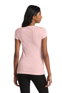 District Women's Fitted Very Important Tee - Dusty Lavender Back