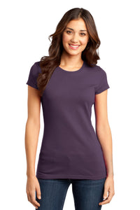 District Women's Fitted Very Important Tee - Eggplant
