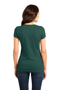 District Women's Fitted Very Important Tee - Evergreen Back