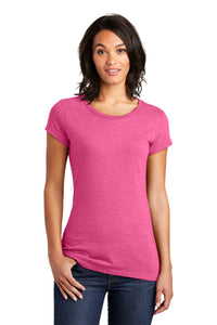 District Women's Fitted Very Important Tee - Fuchsia Frost