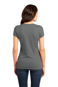 District Women's Fitted Very Important Tee - Grey Back