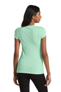 District Women's Fitted Very Important Tee - Mint Back