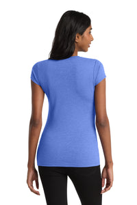 District Women's Fitted Very Important Tee - Royal Frost Back