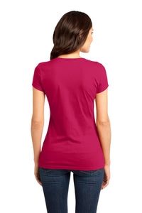 District Women's Fitted Very Important Tee - Watermelon Back