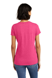 District  Women's Very Important Tee - Fuchsia Frost Back