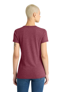District  Women's Very Important Tee - Heathered Cardinal Back