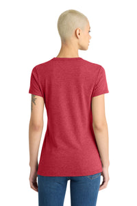 District  Women's Very Important Tee - Heathered Red Back