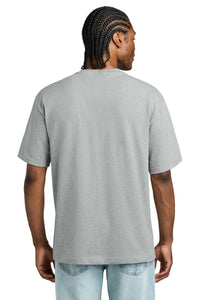 District Heavyweight Very Important Tee DT6065 - Light Heather Grey Back