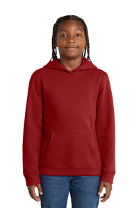 District Youth V.I.T.Fleece Hoodie DT6100Y - Classic Red