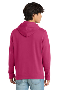 District V.I.T.Fleece Hoodie DT6100 - Dark Fuchsia Back