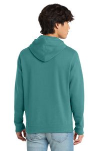 District V.I.T.Fleece Hoodie DT6100 - Eucalyptus Blue Back