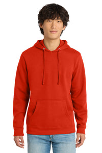 District V.I.T.Fleece Hoodie DT6100 - Fiery Red