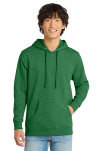 District V.I.T.Fleece Hoodie DT6100 - Heathered Kelly Green